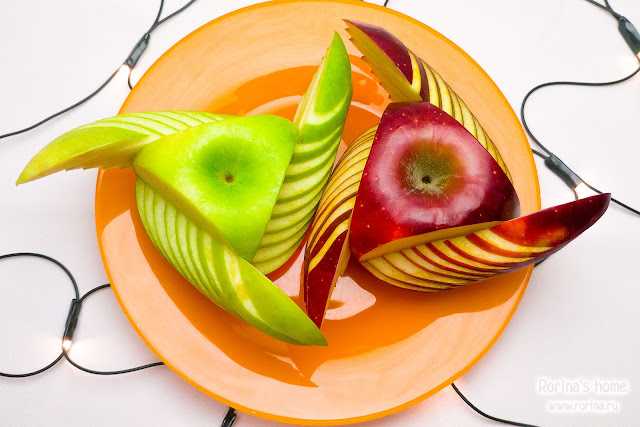 Как красиво нарезать фрукты на стол в домашних условиях: пошагово с фото