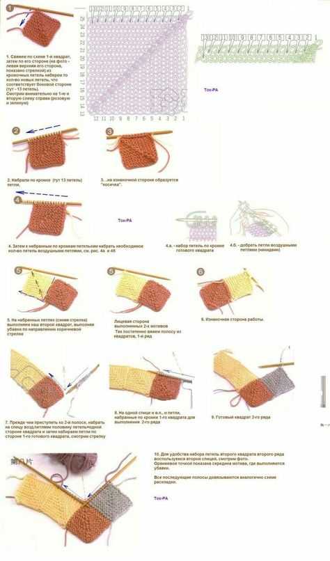 Энтерлак: техника вязания крючком пошагово - сайт о рукоделии