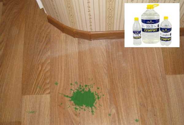 Как отмыть зеленку с линолеума в домашних условиях: чем можно убрать пятно, как очистить покрытие народными средствами, удалить след бытовой химией?