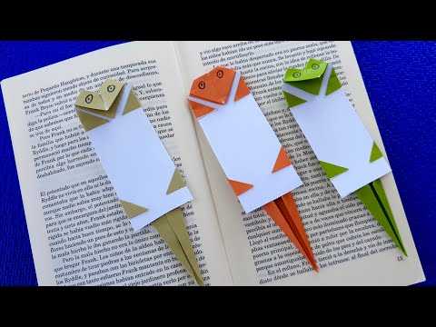 Как сделать закладку для книги своими руками из бумаги на угол