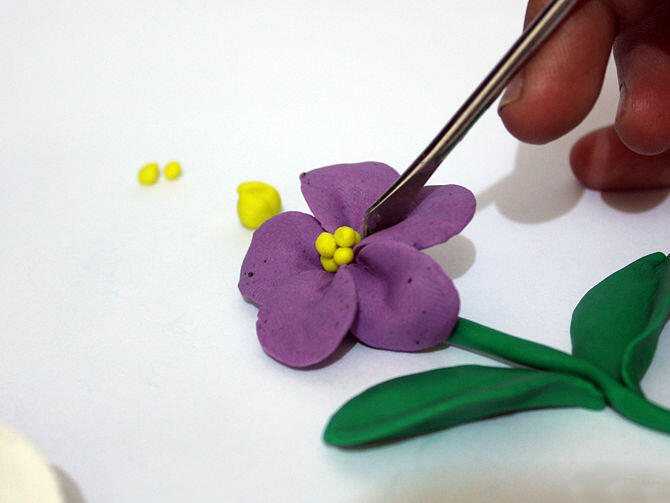 Лепим цветы из пластилина. мастер-класс как делать поделки из пластилина. цветок из пластилина своими руками