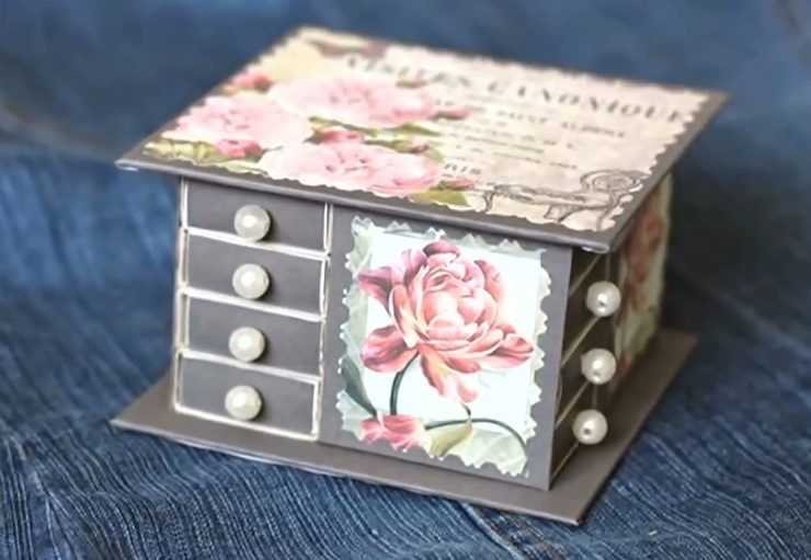Поделки шкатулки — 115 фото и видео идеи как сделать красивые шкатулки из разных материалов