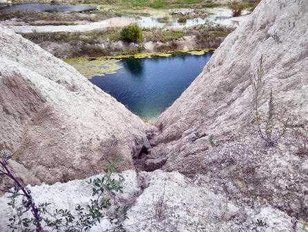 Меловые озера в беларуси под солигорском, беларусь: история, описание, фото