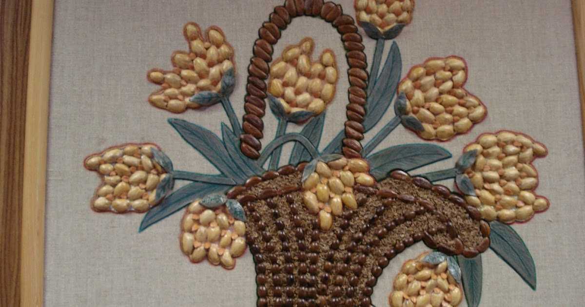 Панно из кофейных зерен своими руками: пошаговая инструкция по созданию