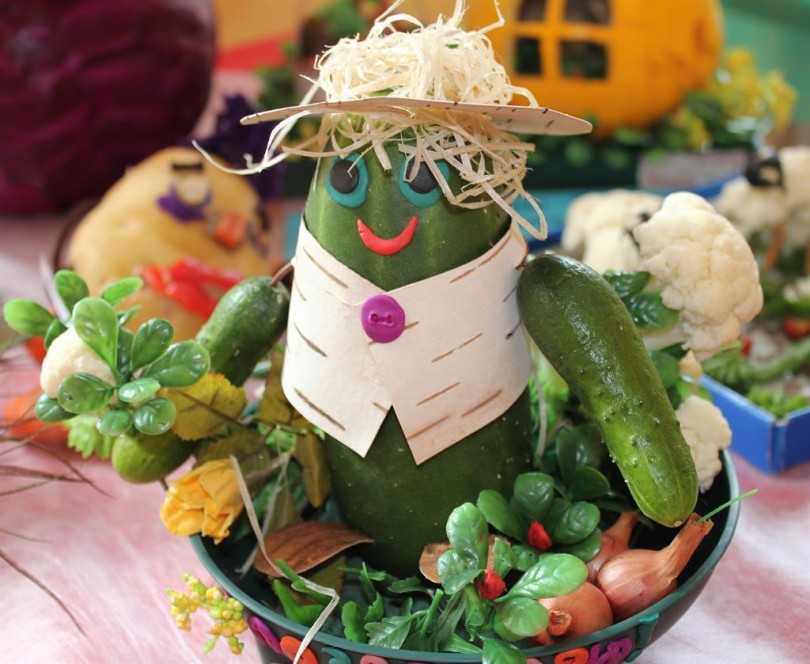 Поделки из овощей для детского сада: простые пошаговые инструкции с фото и видео