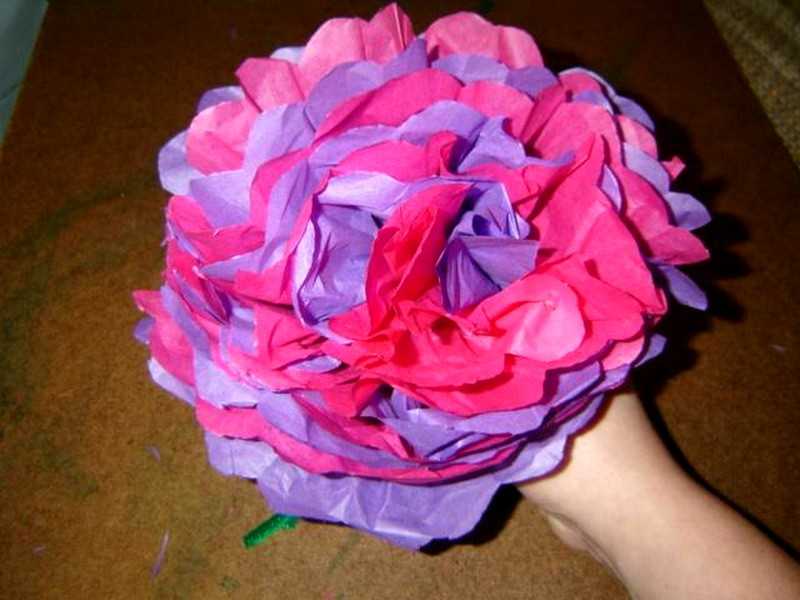 Цветы из салфеток: легкие поделки своими руками, пошаговые фото и видео. как сделать цветы из салфеток